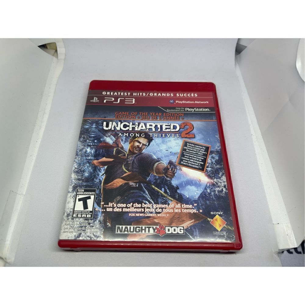 Uncharted 2 Among Thieves Sony PlayStation 3 PS3